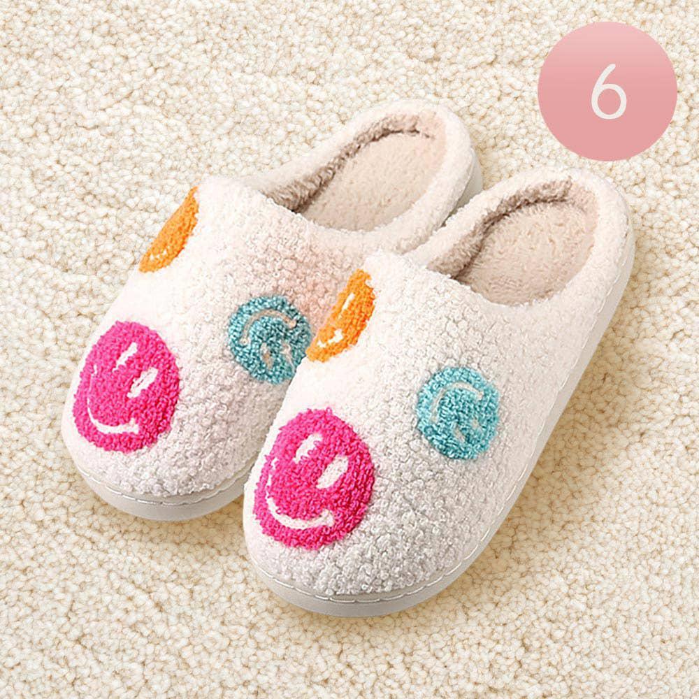 Colorful Smile Emoji Printed Home Indoor Floor Slip