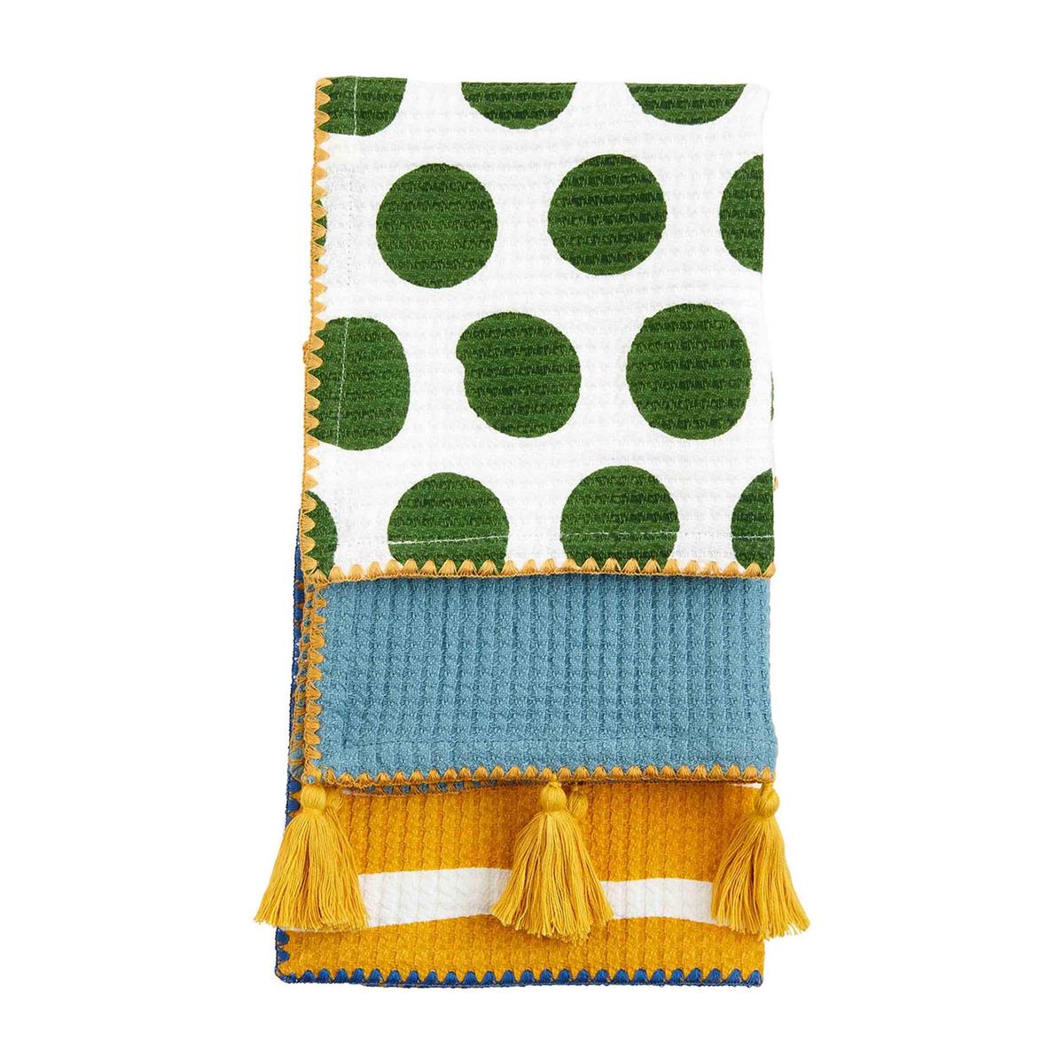 Dot Indigo Dish Cloth