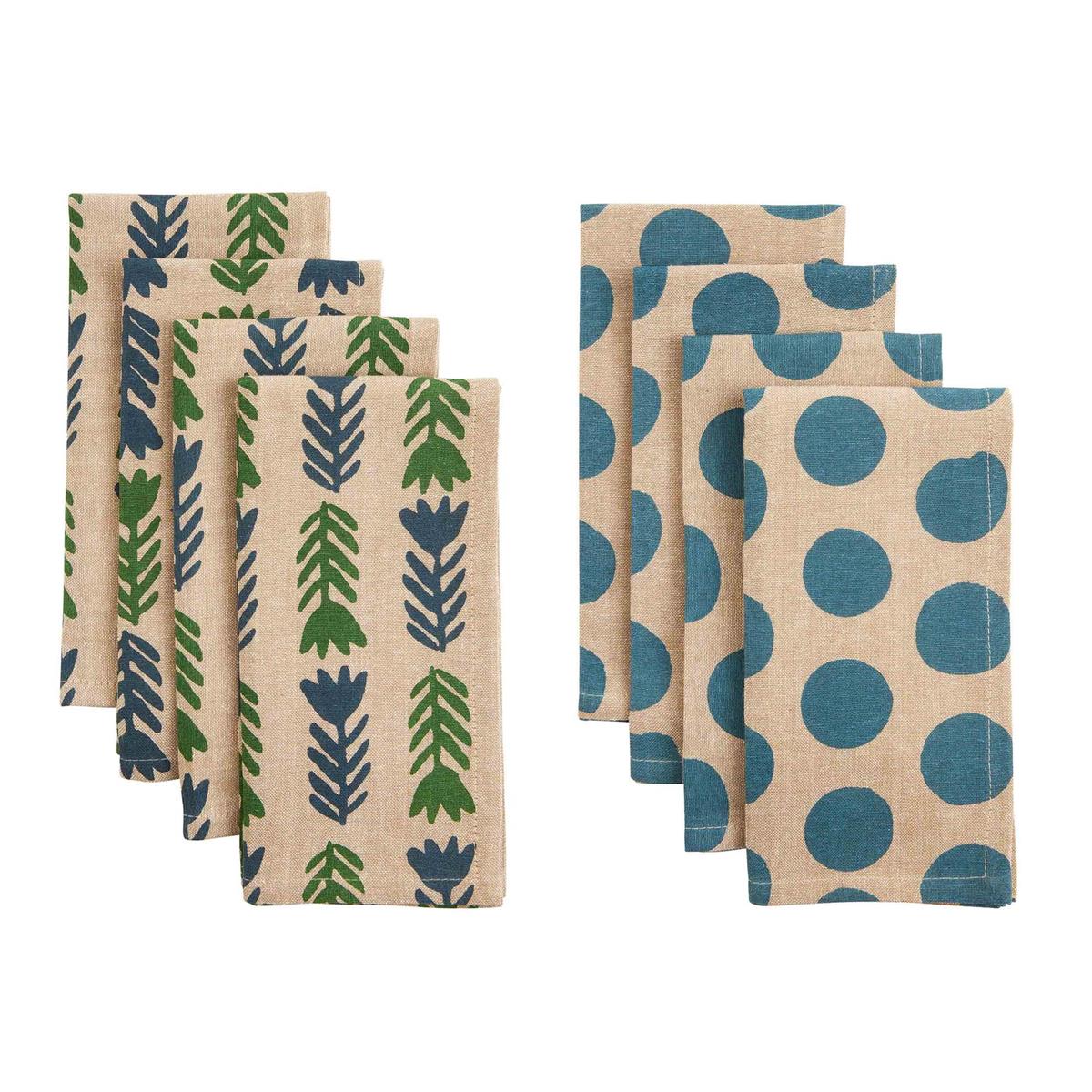 Floral & Dot Napkin Sets
