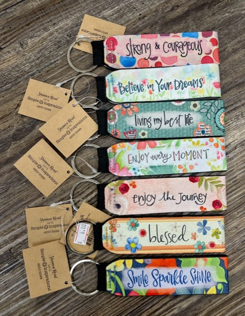 Simple Inspirations Cloth Key Chains