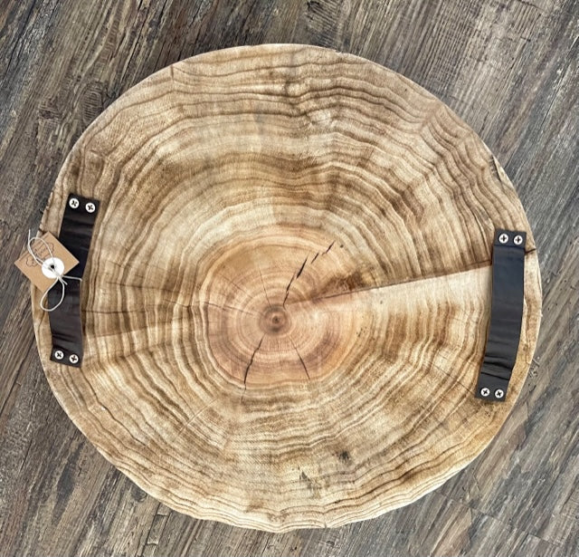 Wood Tray with Handle