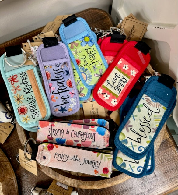 Simple Inspirations Pocket Cloth Key Chains