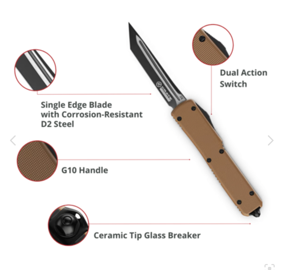 KRATE Sandstorm OTF Knife