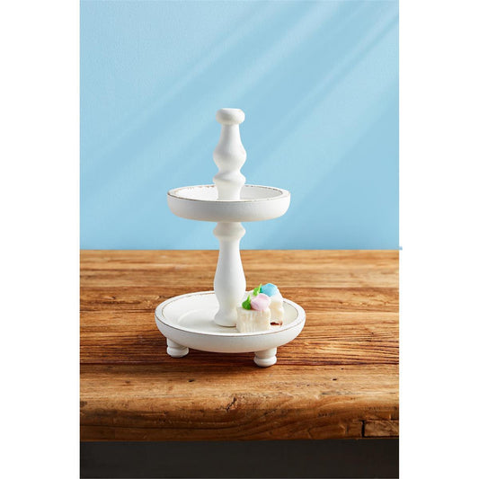 White Tiered Server