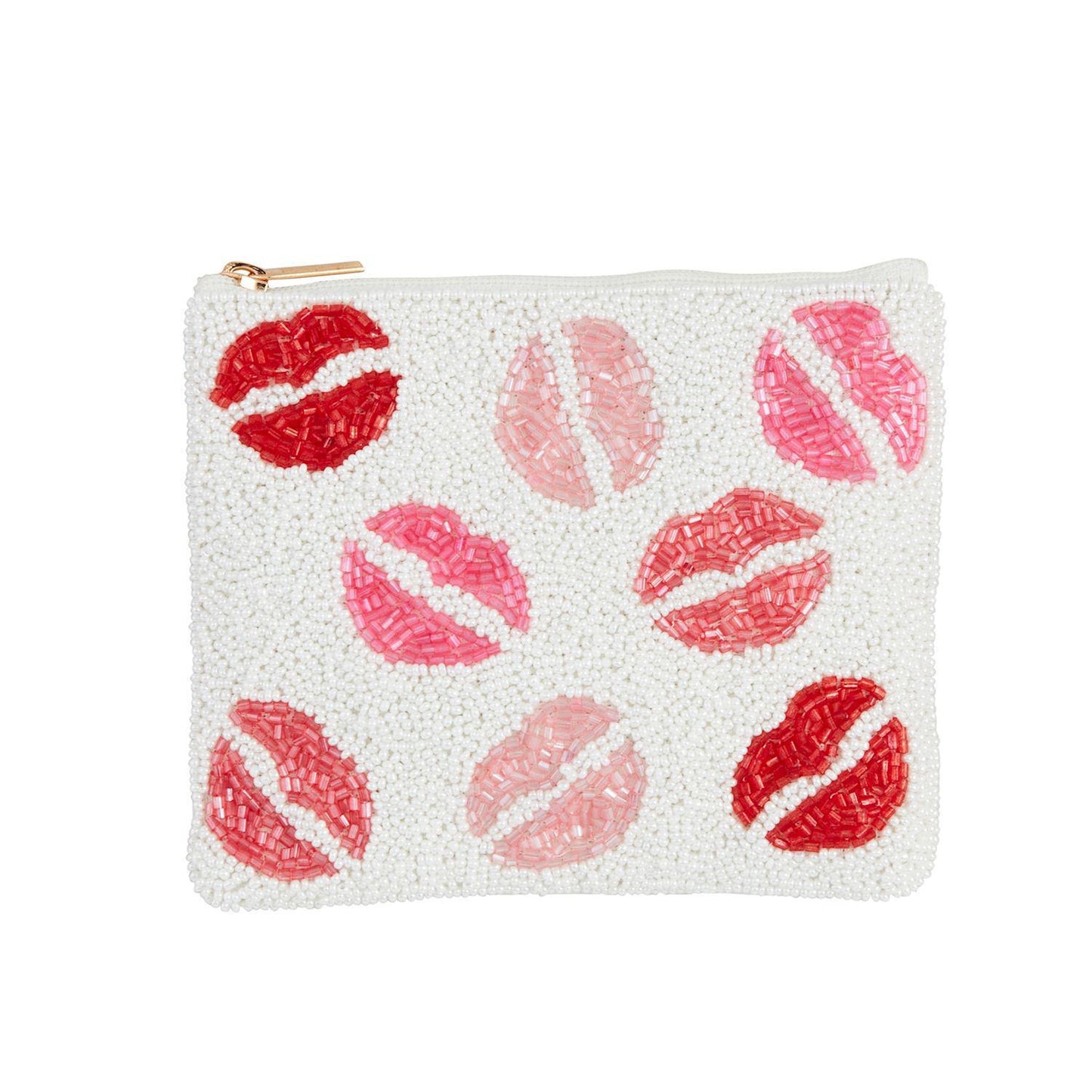 MudPie Lips Beaded Case