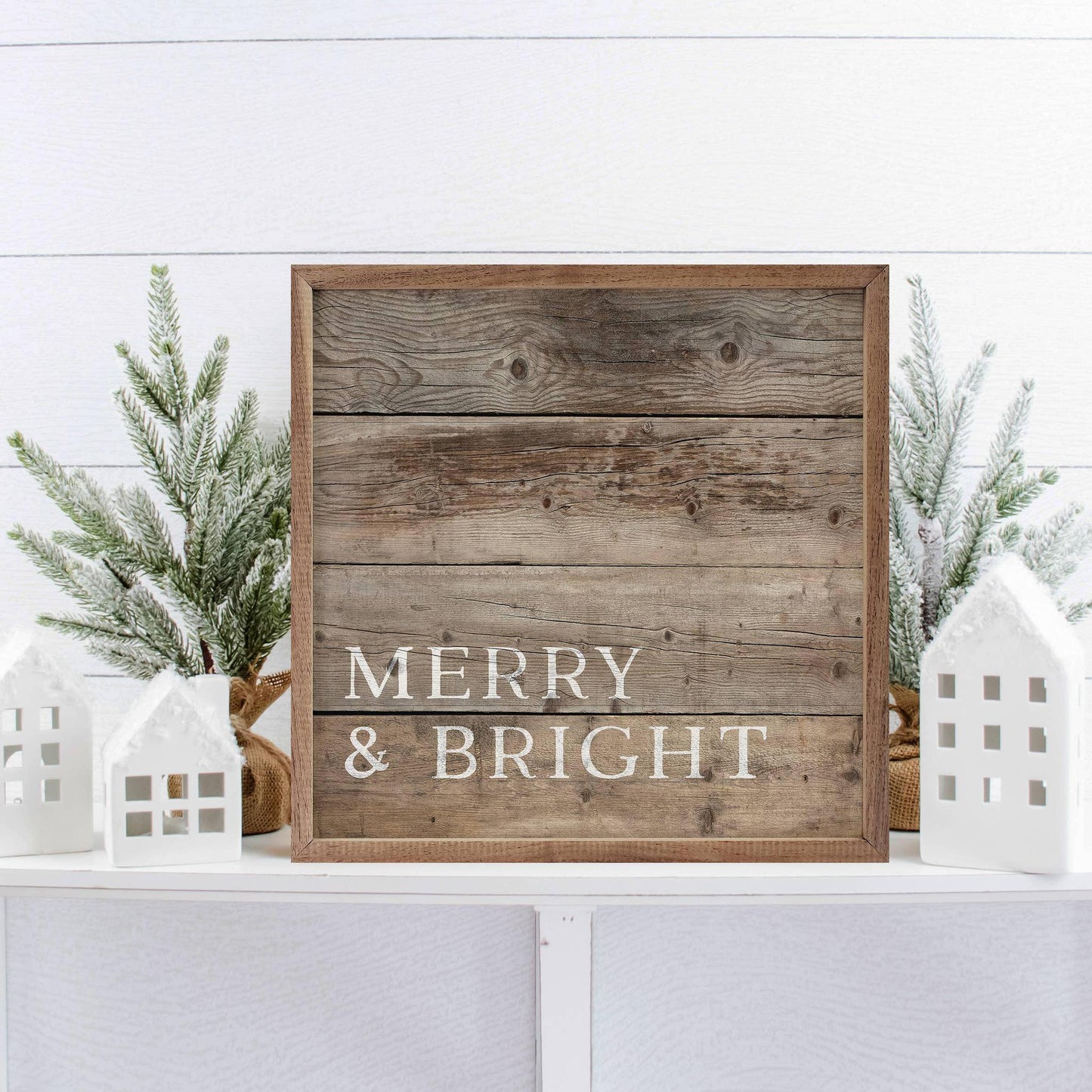 Merry And Bright Wood