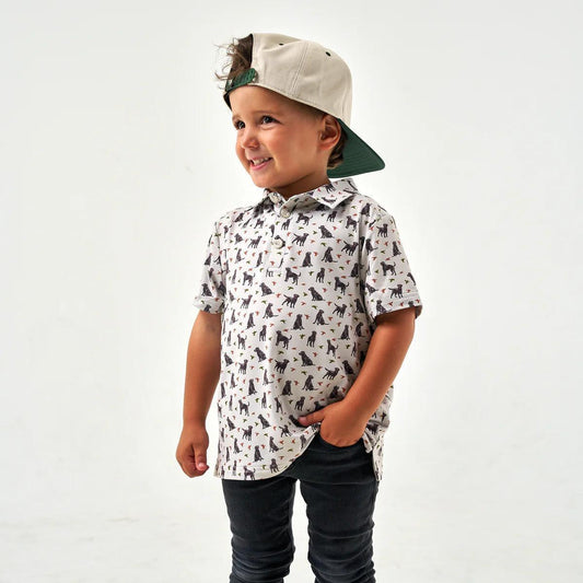 Burlebo -Youth - Performance Polo - Ducks And Dogs