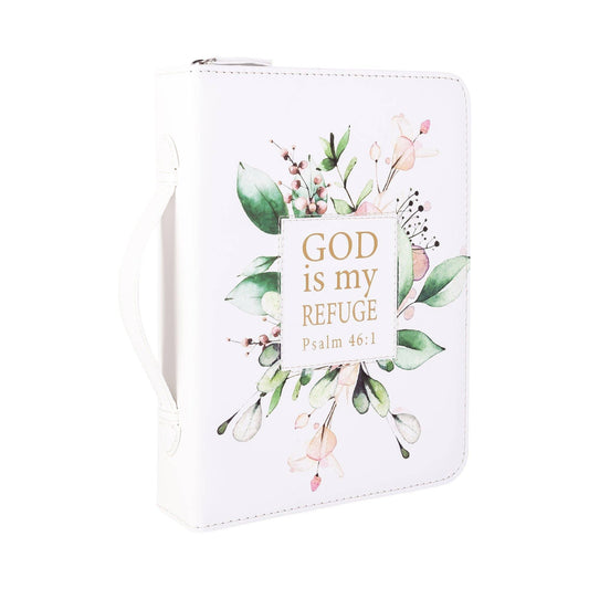 Divine Details: Bible Cover - Watercolor Flower Refuge