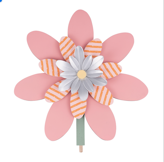 Pink Flower Topper