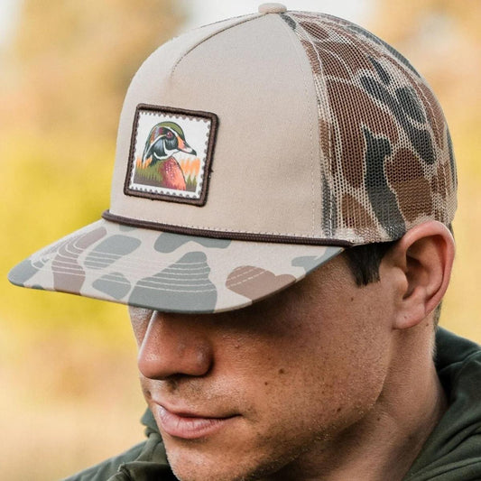Burlebo Wood Duck Stamp Camo Hat