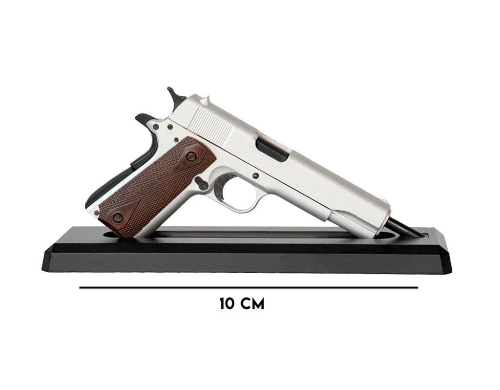 Goat Gun MINIATURE 1911 SILVER MODEL NICKNAMED 'DIME'