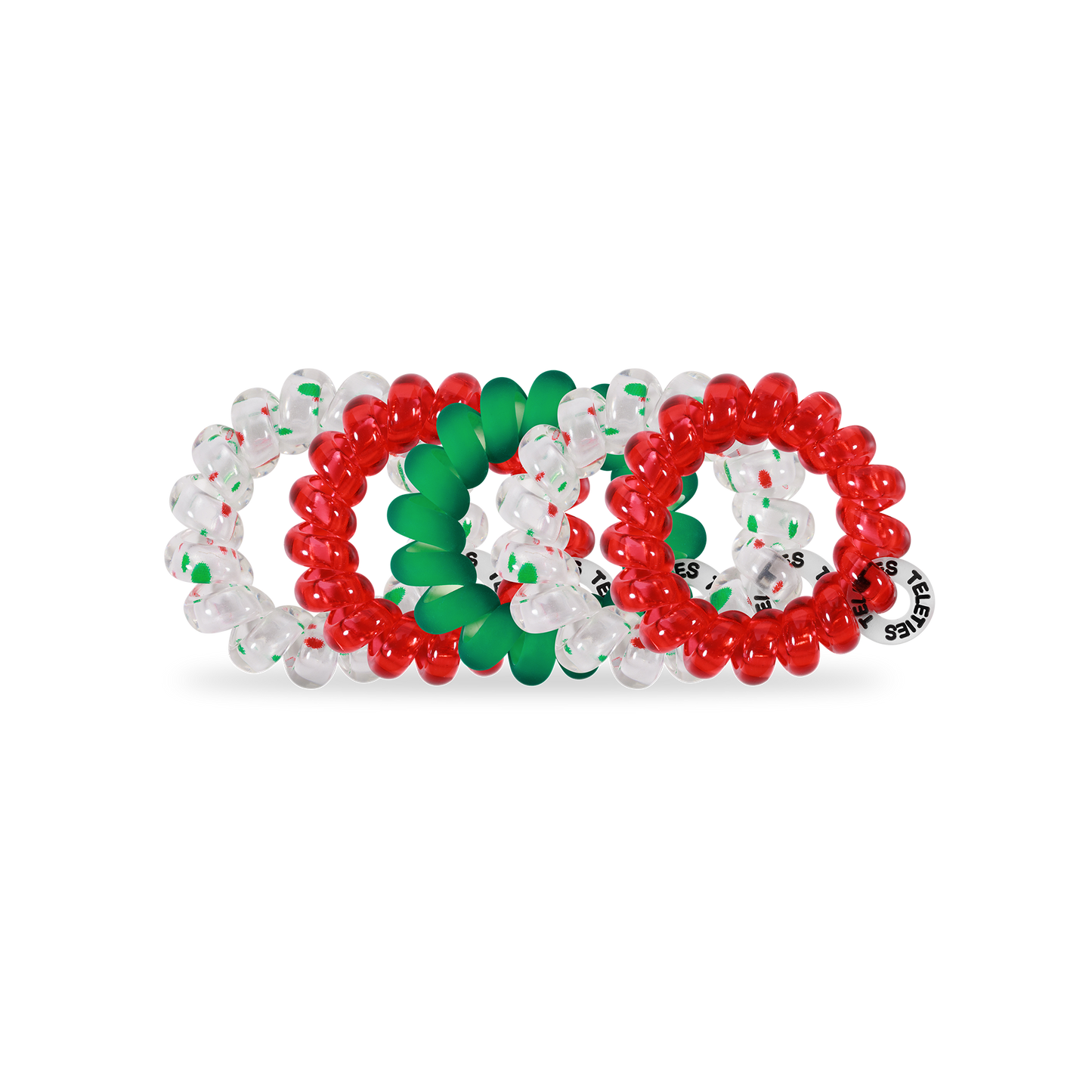 TELETIES Spiral Hair Coils | Tiny | Hair Ties