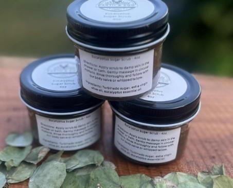 Earth & Egg Eucalyptus Sugar Scrub