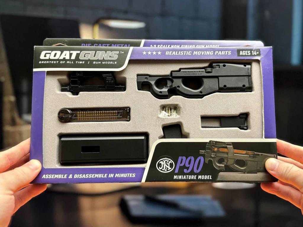 Goat Gun Miniature FN HERSTAL® P90 Model