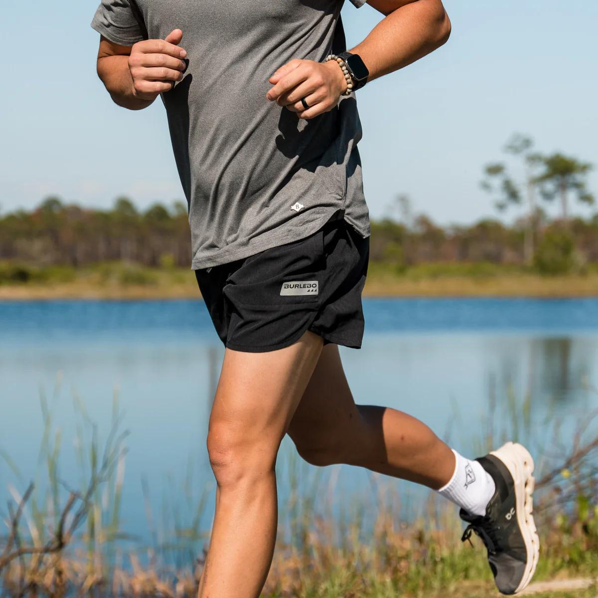 BURLEBO TRAINING SHORT - BLACK