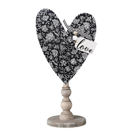 Love Neutral Heart Topper