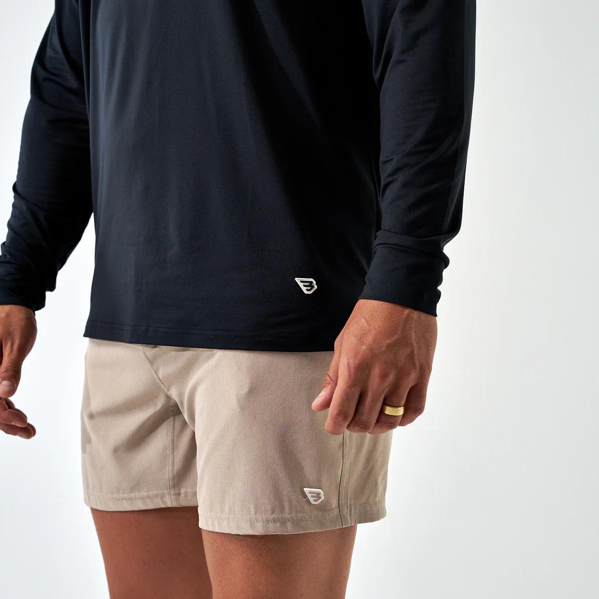 BURLEBO Long Sleeve Go To Tee - Black