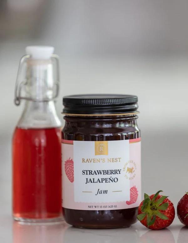 Raven's Original Strawberry Jalapeno Jam