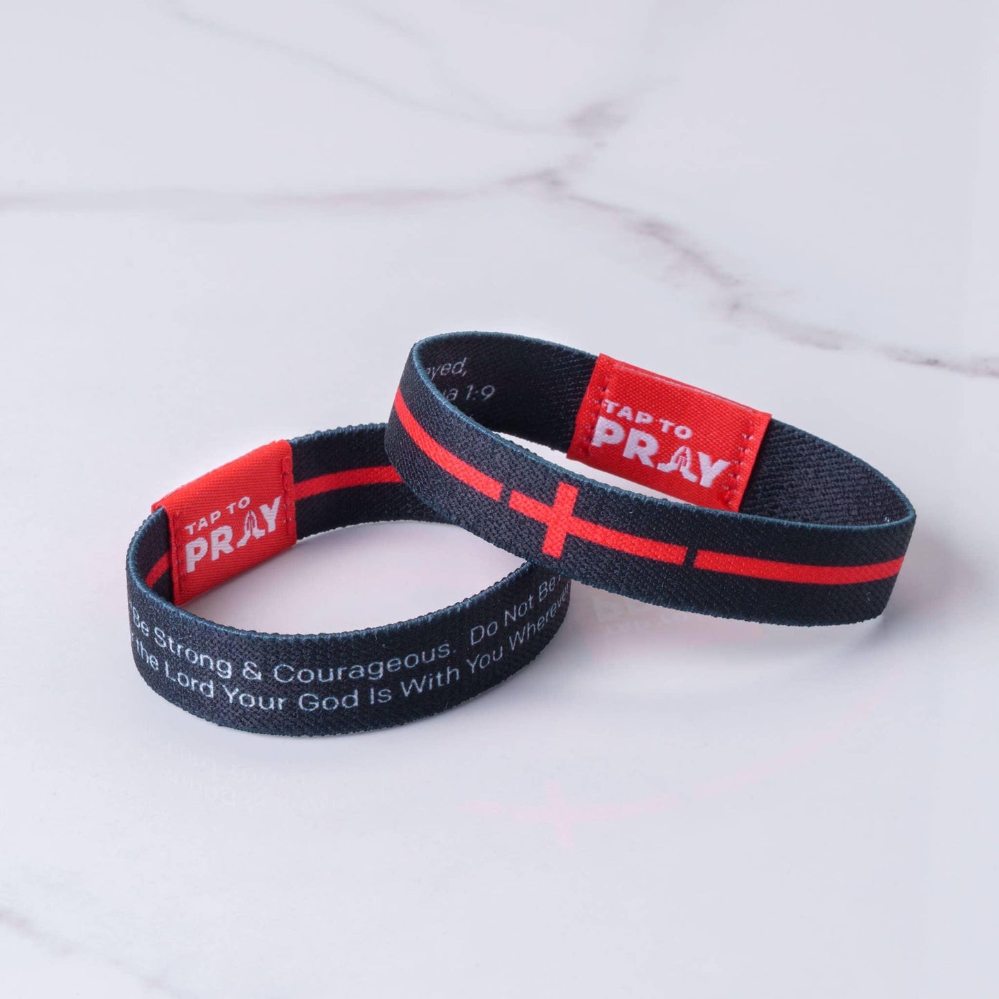 Tap To Pray™ Wristbands - First Responders Firefighters - LARGE