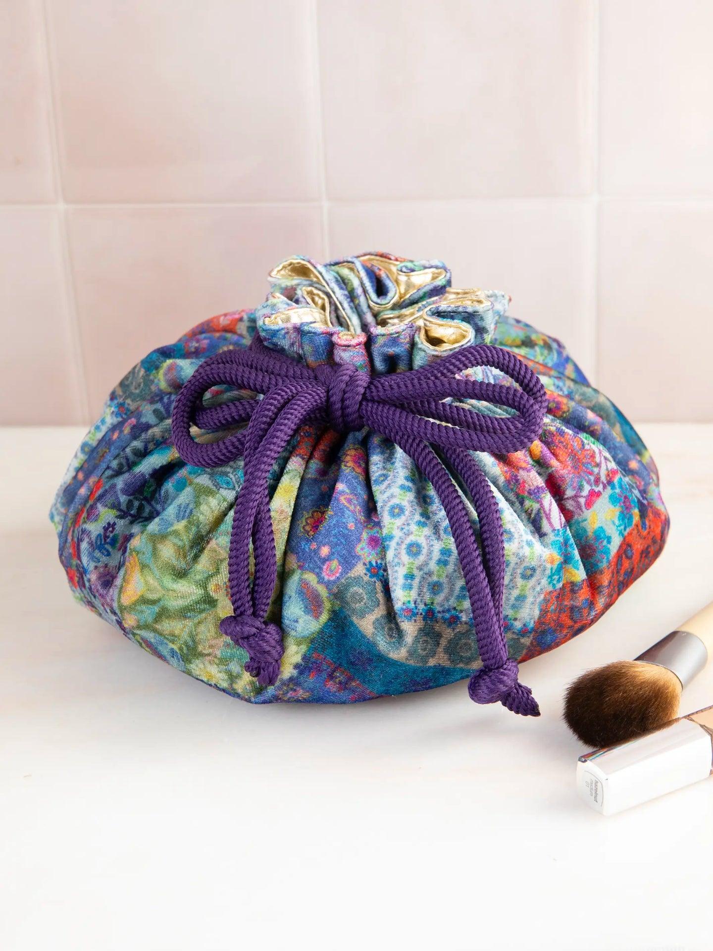 Natural Life Drawstring Cosmetic Pouch