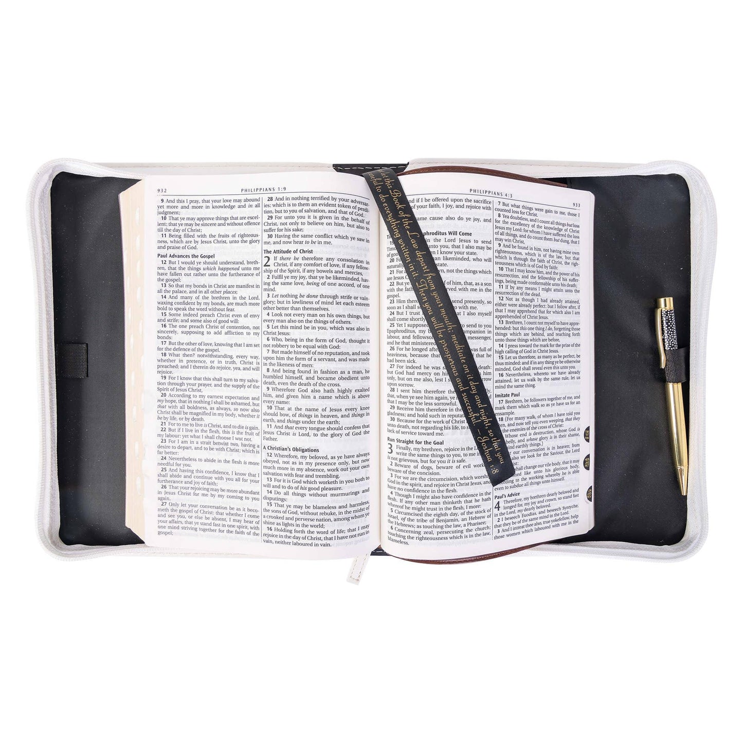 Divine Details: Bible Cover - Watercolor Flower Refuge