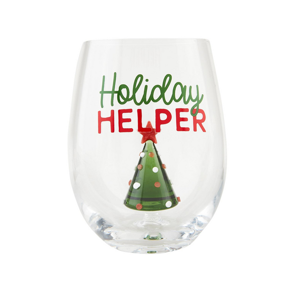 Christmas Wine Glasses