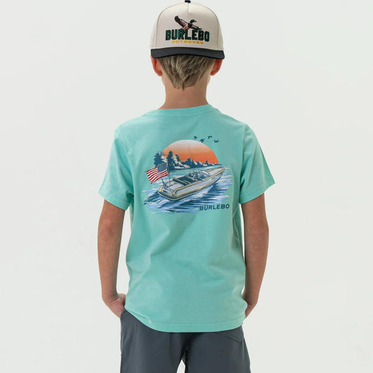 BURLEBO Youth Tee - Island Reef