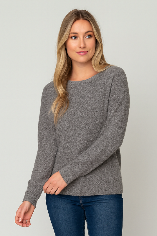 Seedstitch Crew Neck Sweater