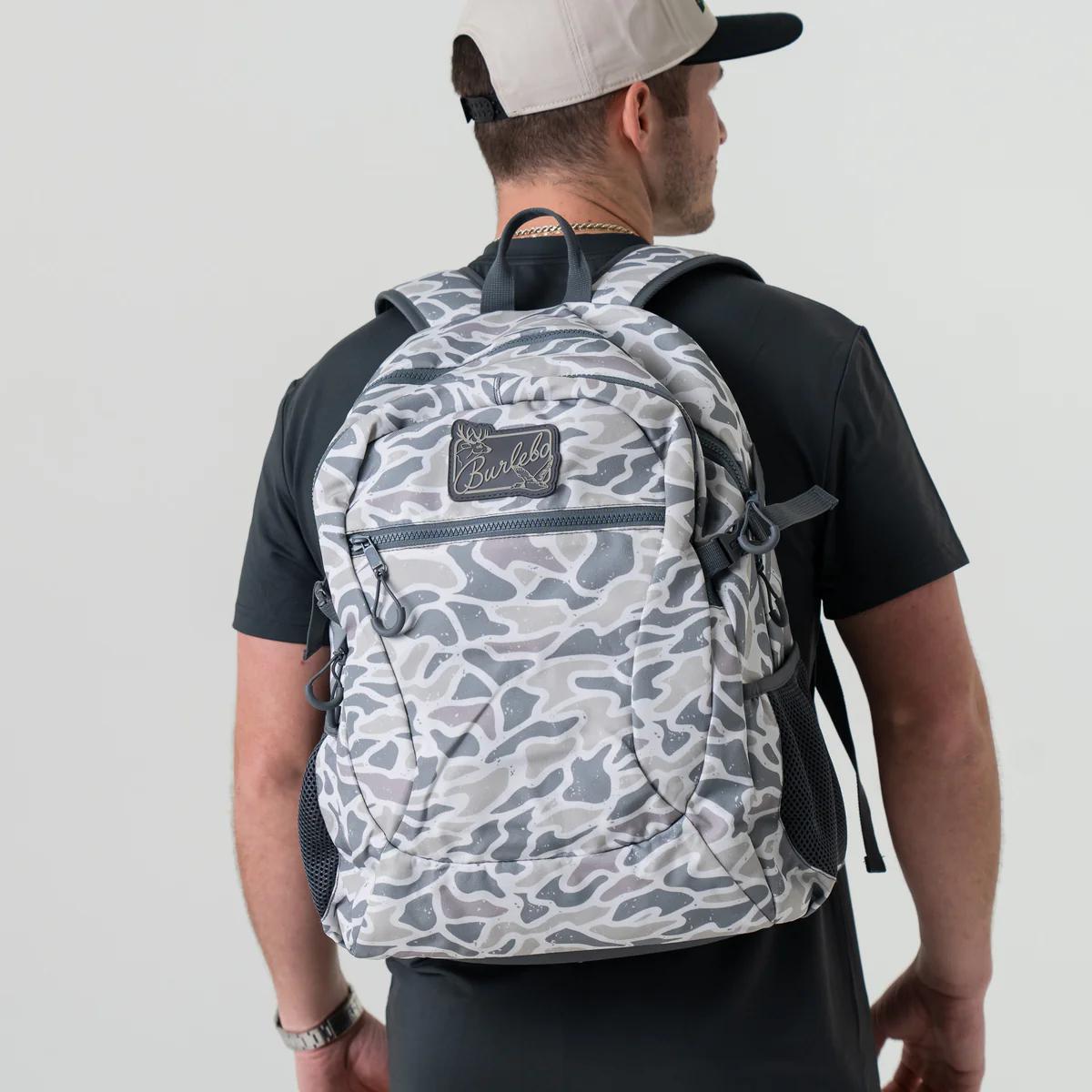 Burlebo - Book Bag White Camo
