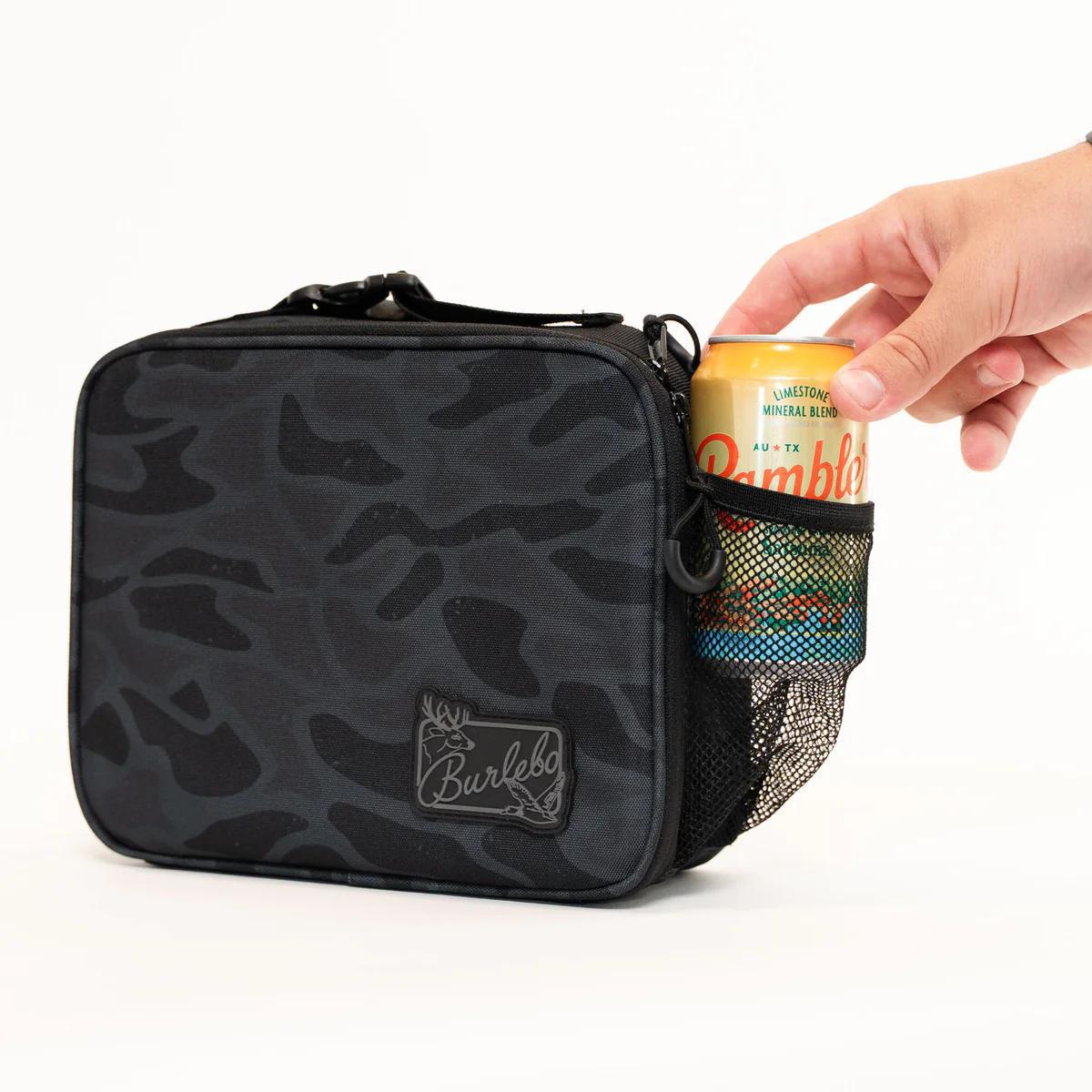 BURLEBO BLACK CAMO LUNCHBOX