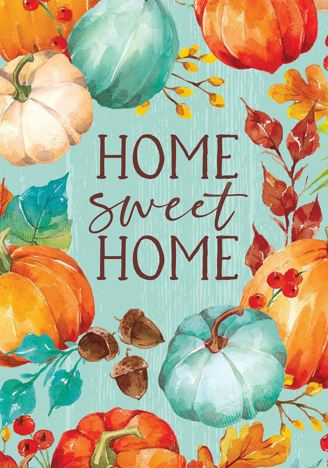 Pumpkin Frame - Garden Flag - 12” x 18”