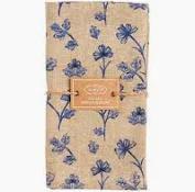 Mud Pie Blue Floral Cloth Napkins