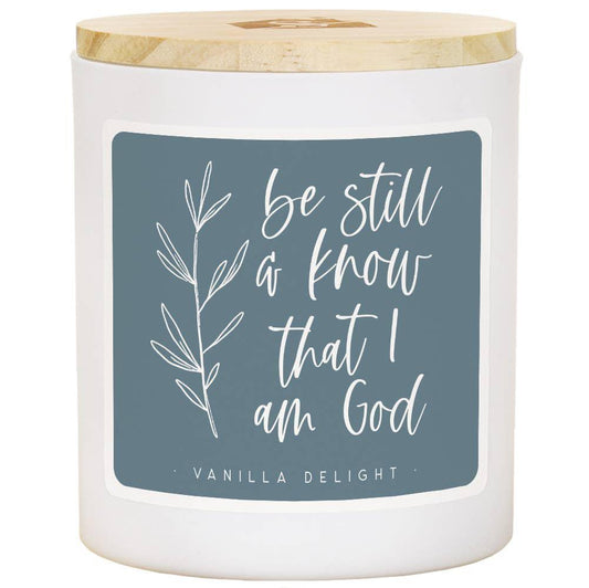 Be Still And Know - VANILLA - Candles