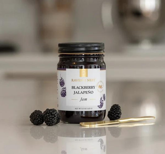 Raven's Original Blackberry Jalapeno Jam