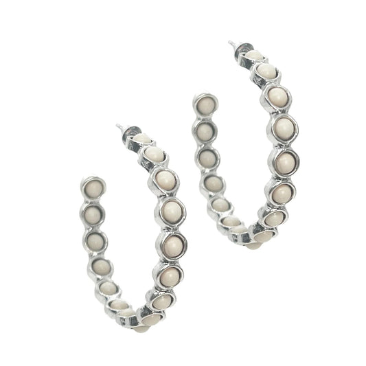 G&E Stone Hoop Cream