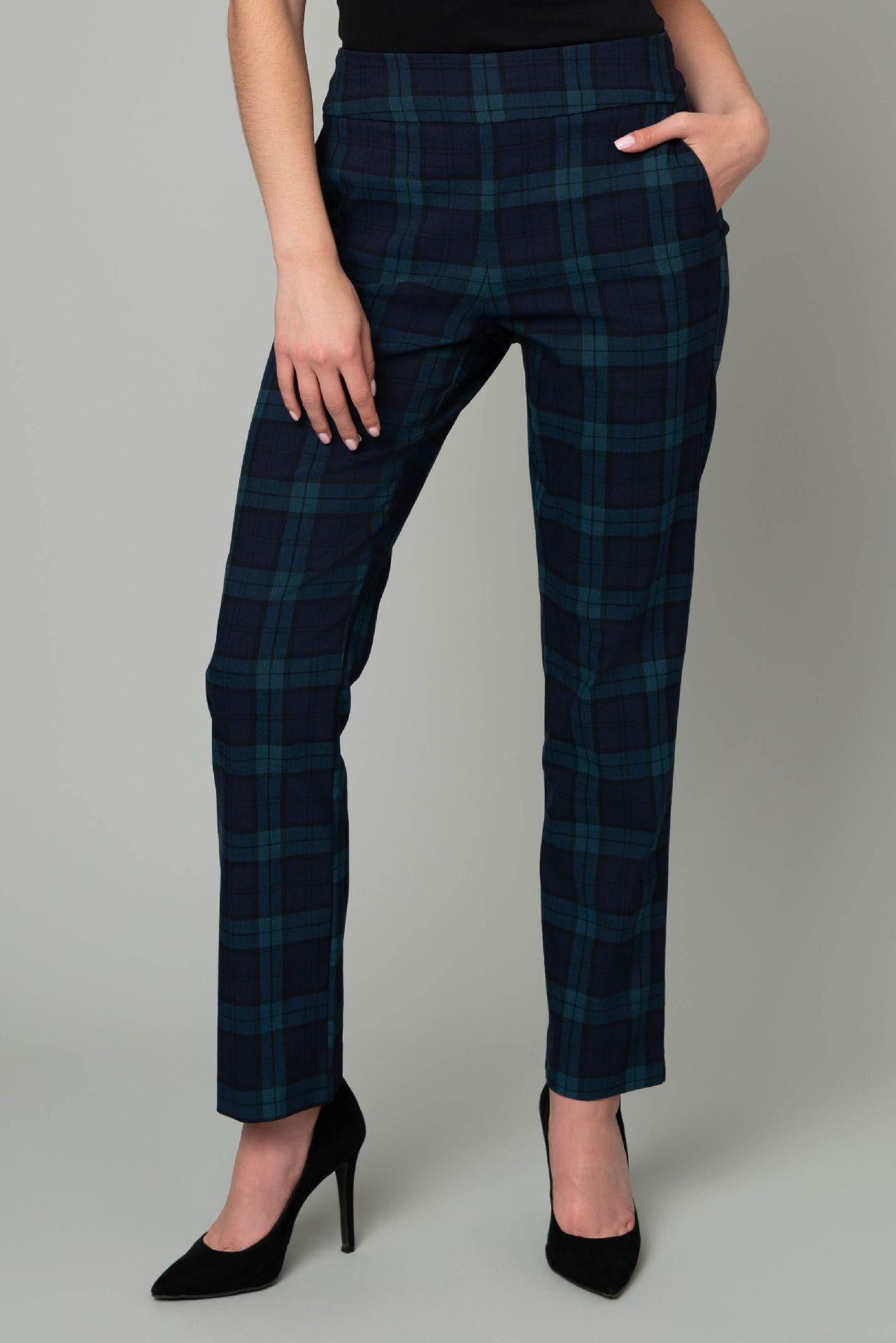 Printed Straight Leg Millennium Eric Pant with Front Pockets