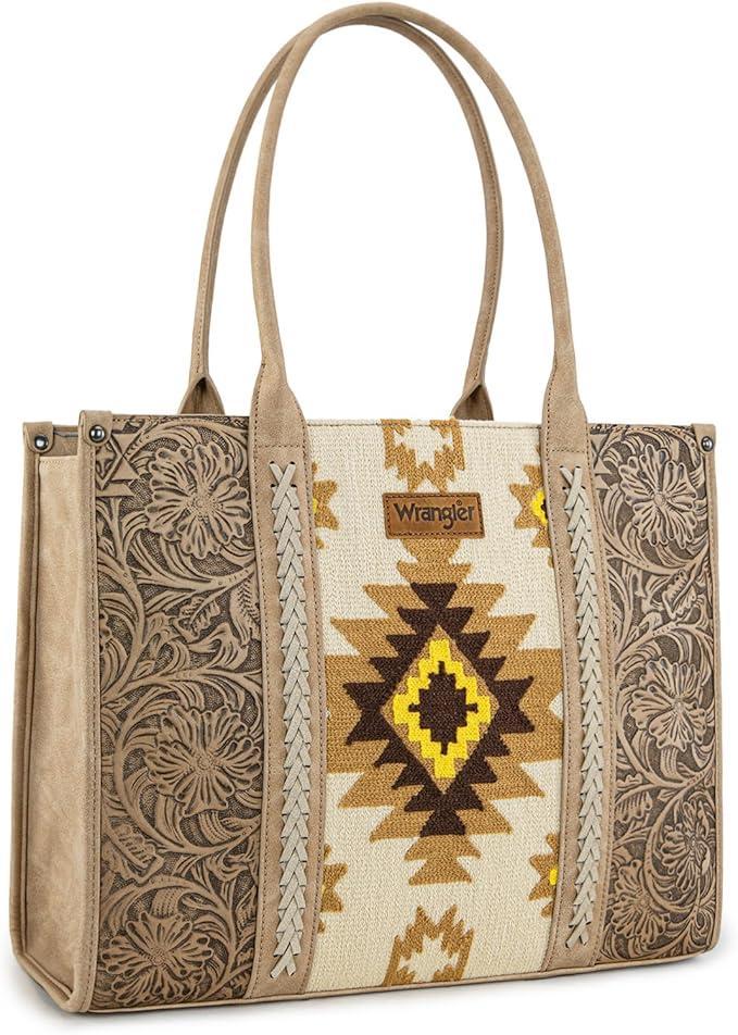 Wrangler Aztec Tote Bag