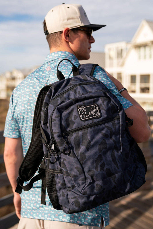Burlebo - Black Camo Backpack