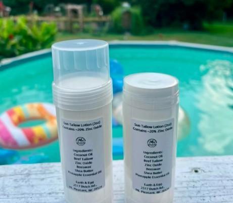 Earth & Egg Sun Tallow Lotion