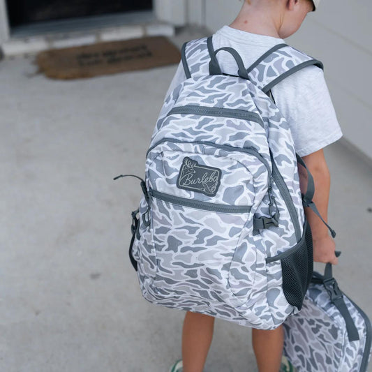 Burlebo - Book Bag White Camo