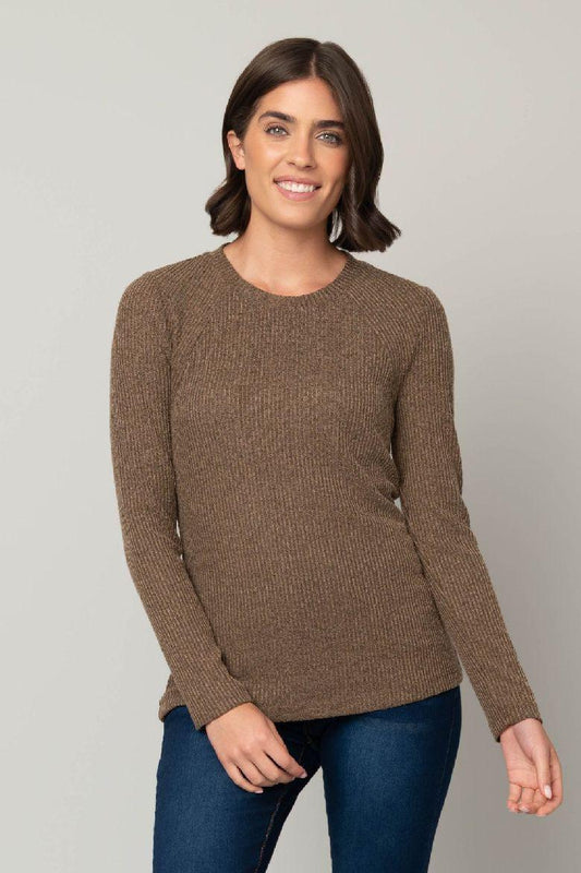 L/S Textured Top - Liverpool Brand