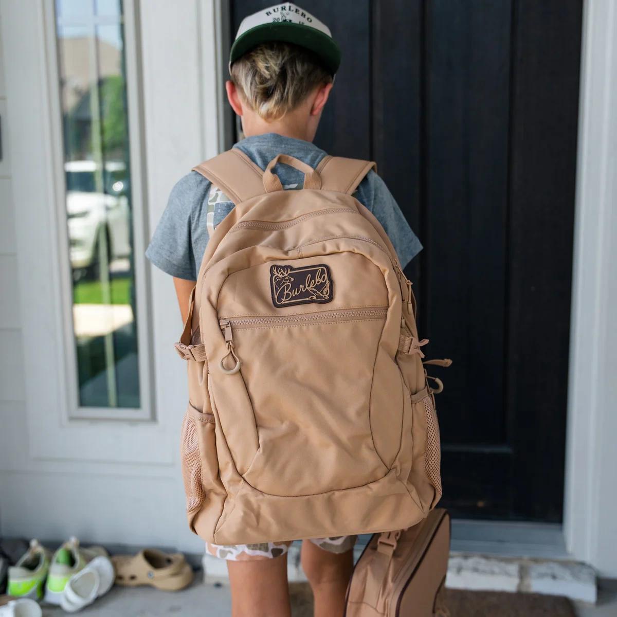 Burlebo -  Book Bag Coyote Tan Camo