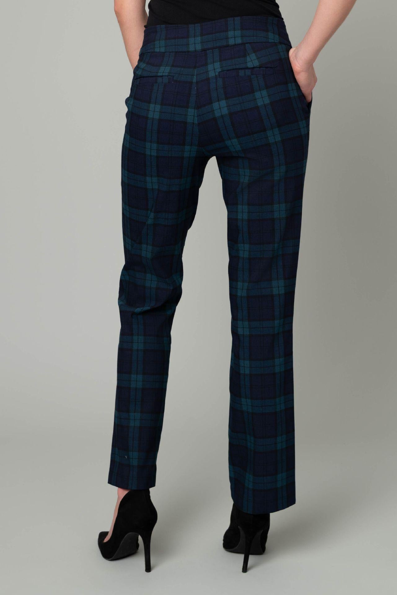 Printed Straight Leg Millennium Eric Pant with Front Pockets