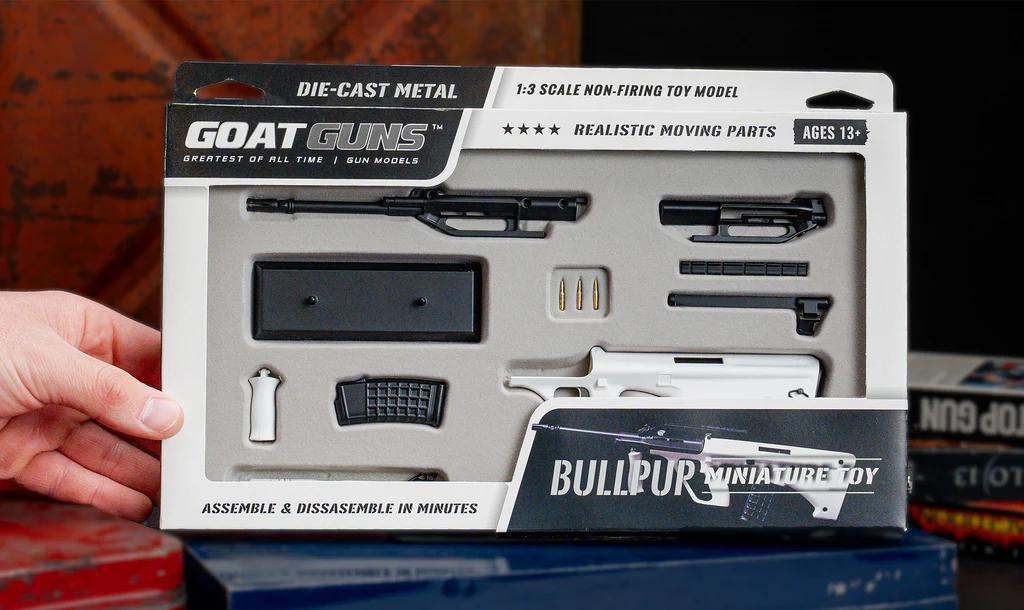 Goat Gun Model Bullpup "THE OUNCE" Color: Black/White