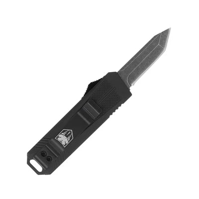 CobraTec California OTF Black - Drop Not Serrated