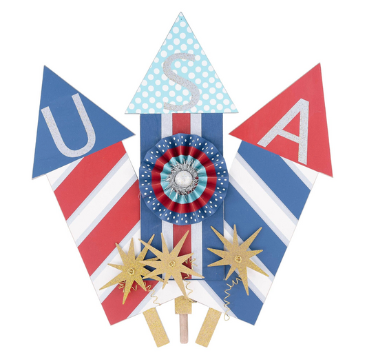 USA Fireworks Topper