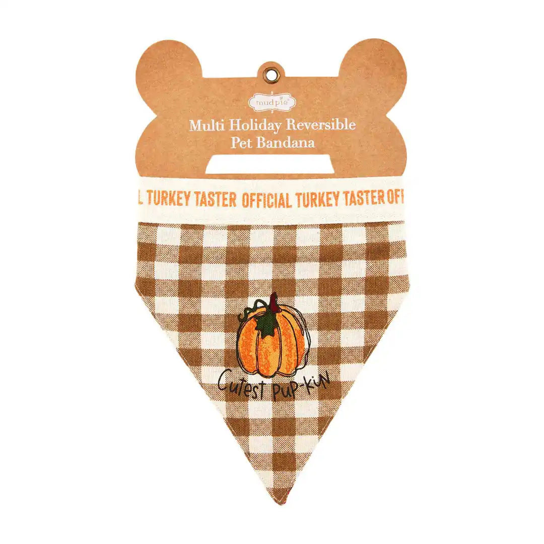 Pup Reversible Holiday Banner (Thanksgiving & Christmas)