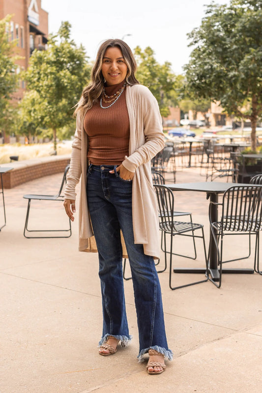 Southern Grace Long Cardigan with Pockets