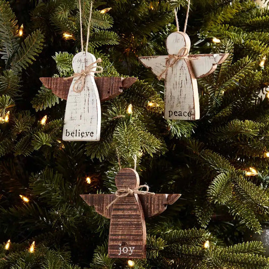 Wood Angel Ornanment