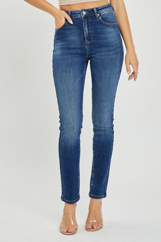 HIGH RISE BASIC SKINNY JEANS